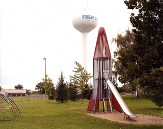 Illustration for article titled The haunting beauty of abandoned playground rockets